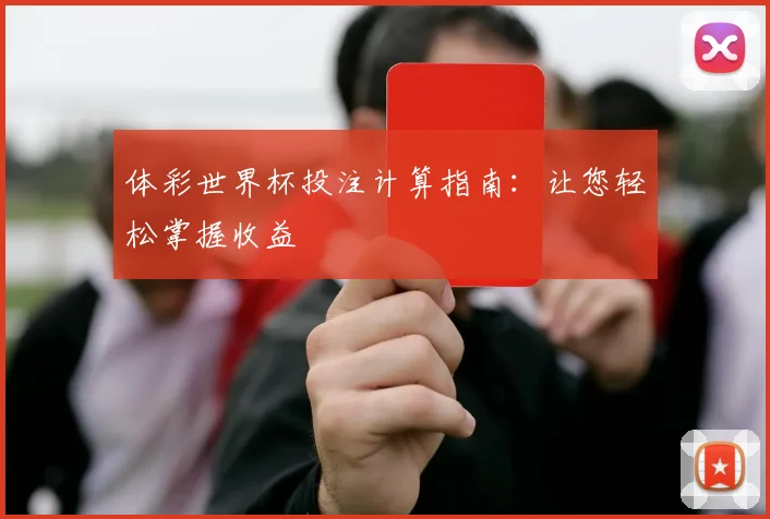 体彩世界杯投注计算指南：让您轻松掌握收益