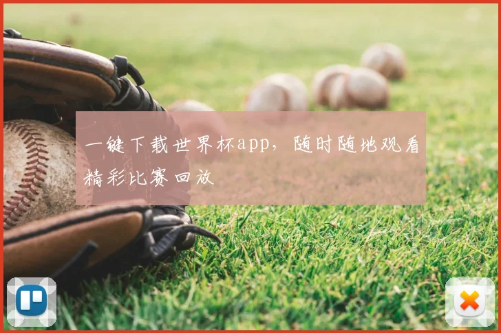 一键下载世界杯app，随时随地观看精彩比赛回放